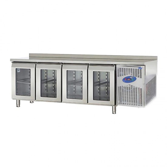 CSA CS-TEK 4-700-C Tezgah Tipi Buzdolabı, 4 Cam Kapılı, 632 L CSA CS-TEK 4-700-C Tezgah Tipi Buzdolabı, 4 Cam Kapılı, 632 L